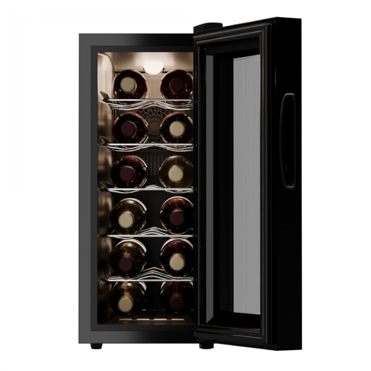 Imagen Cava Drean Cvdr12cn0 12 Botellas Panel Touch Led