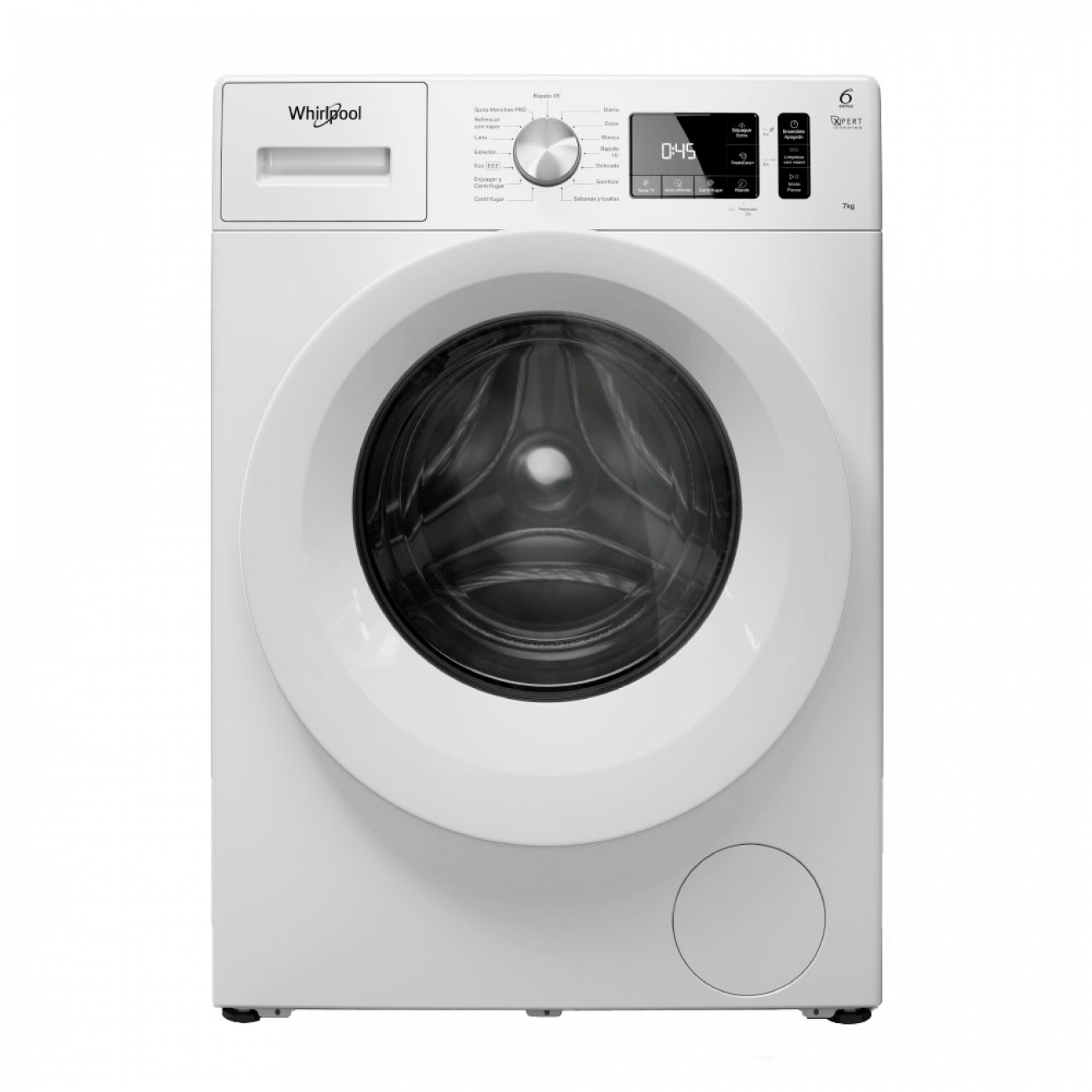 Imagen Lavarropas Whirpool Wnq70bb 7kg 1200 Rpm Inverter