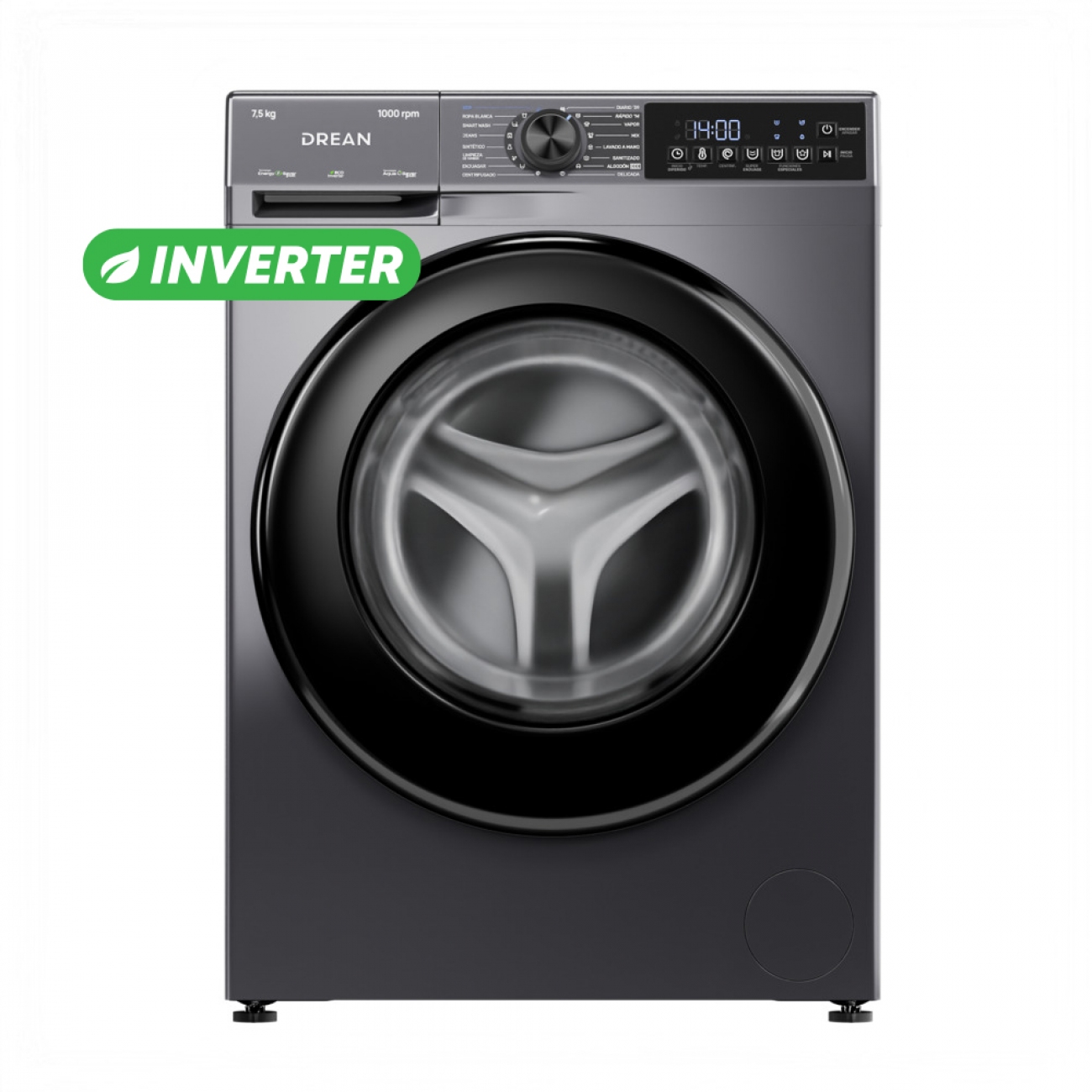 Imagen Lavarropas Automatico Drean Lfdr0710isg0 7,5k 1000rpm Invert