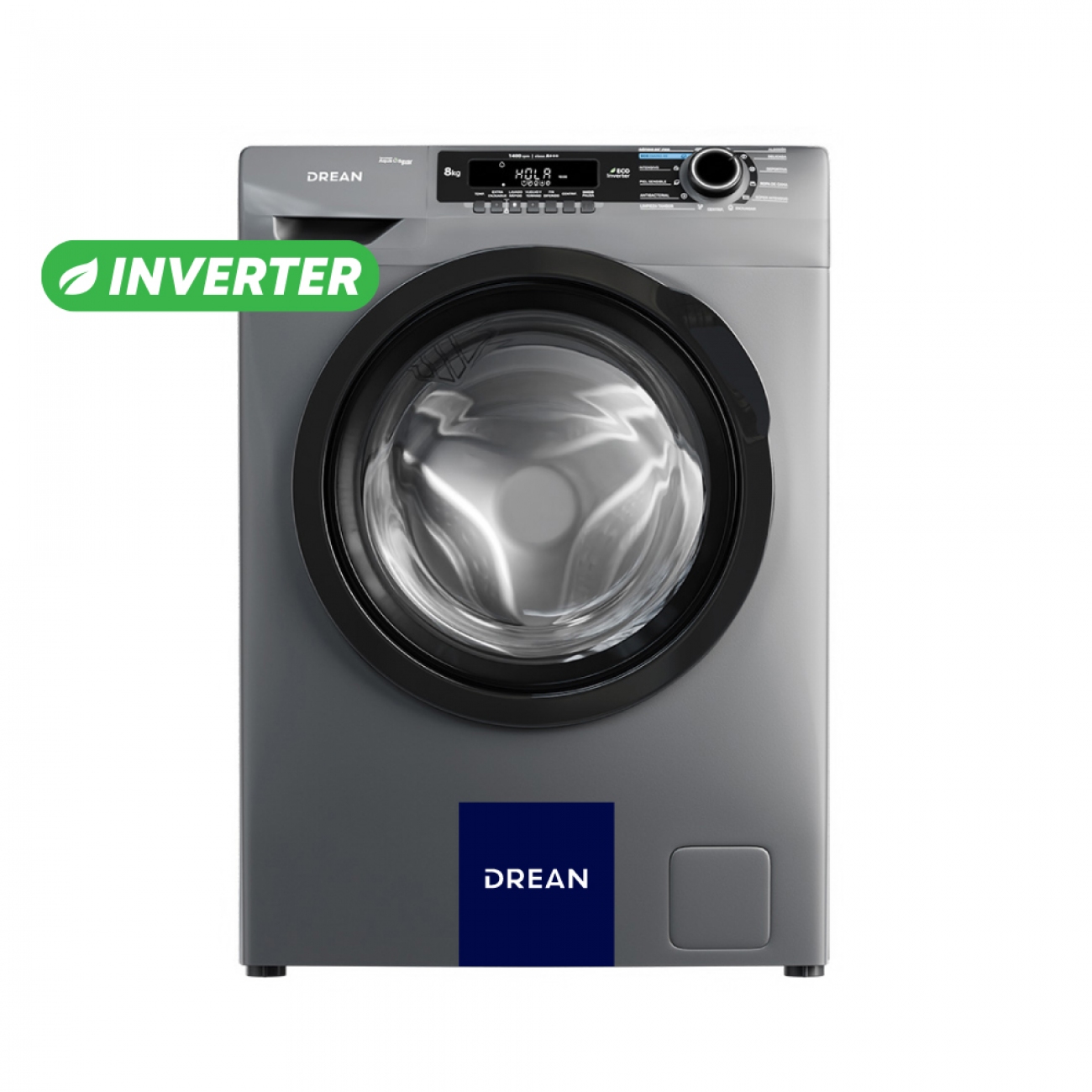 Imagen Lavarropas Automatico Drean Lcfdr0814sg0 8k 1400rpm Inverter