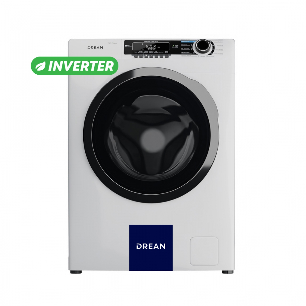 Imagen Lavarropas Automatico Drean Lcfdr1012sb0 10.5k Inverter