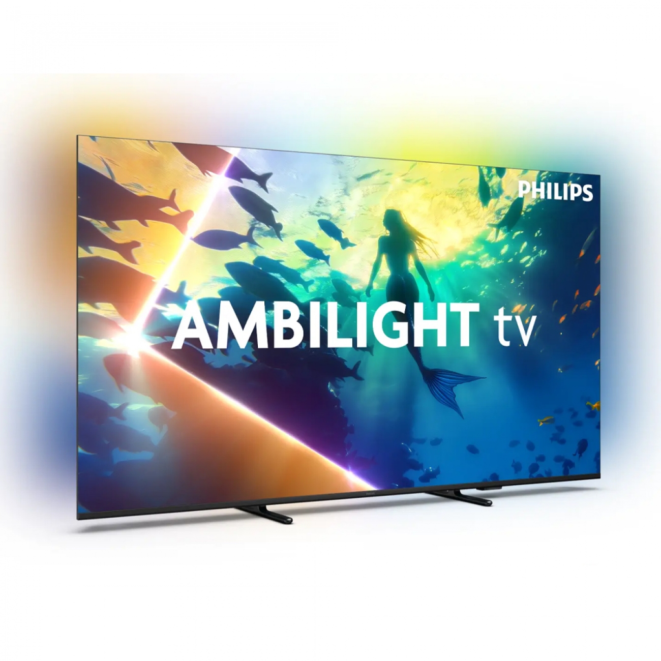 Imagen Smart Tv 65" Philips 65pud8100/77 Qled Uhd Titan Os