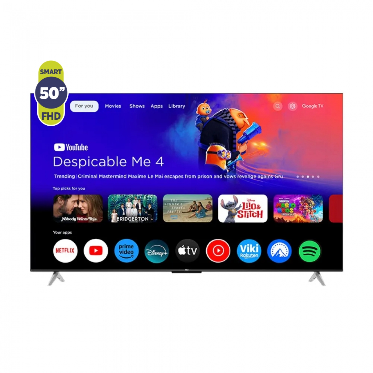 Imagen Smart Tv 50" Rca C50gl200-f Full Hd Google Tv