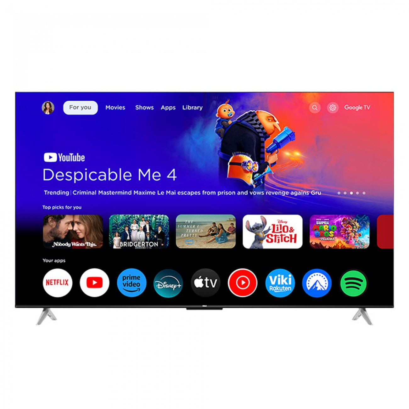 Imagen Smart Tv 32" Rca C32gl100 Hd Google Tv