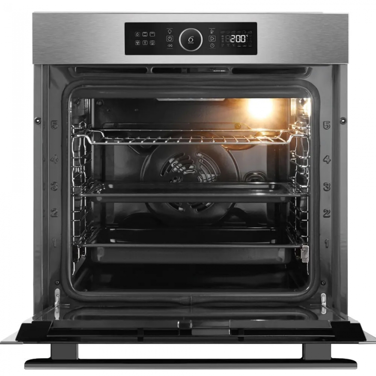 Imagen Horno Empotrable Electrico Whirlpool Woc74asdim 73l Silver