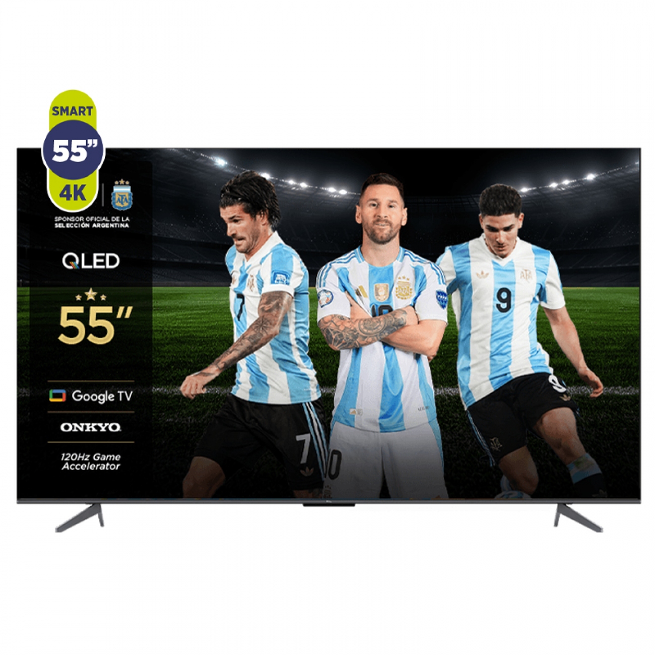 Imagen Smart Tv 55" Tcl 55c655a-b Uhd 4k Google Tv Hdmi Usb