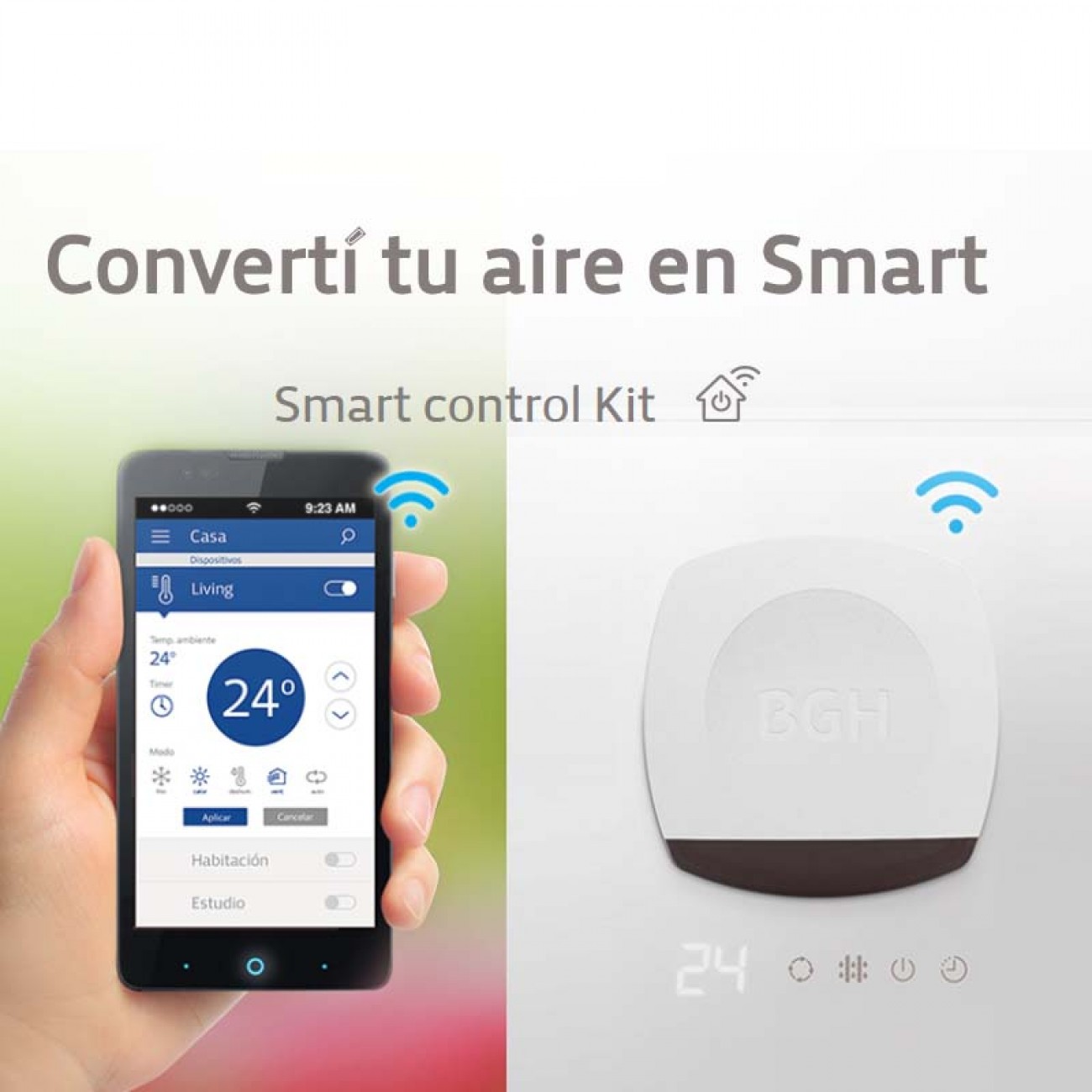 Imagen Convertidor De Aire En Smart Kit Smart Control Bgh
